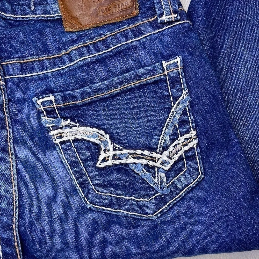 Big Star Low Rise Rikki Capri Denim size 25 Vintage - Picture 10 of 11